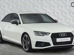 White Used 2019 Audi A4 Black Edition Sedan | £18,900 (Fair price)