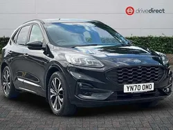 Black Used 2020 Ford Kuga ST-Line X SUV | £18,650 (Expensive)