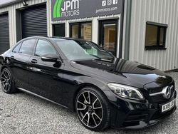 Black Used 2019 Mercedes C300 AMG Line Premium Sedan | £17,450 (Expensive)