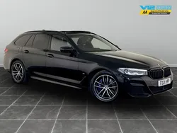Black Used 2021 BMW 530e M Sport Estate | £19,695 (Good price)