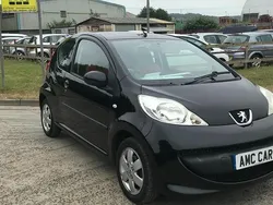 Black Used 2007 Peugeot 107 Urban Move Hatchback | £1,696 (Fair price)