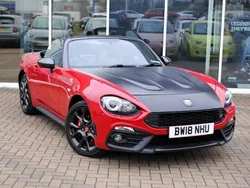 Red Used 2018 Abarth 124 Spider Cabriolet | £18,995 (Fair price)