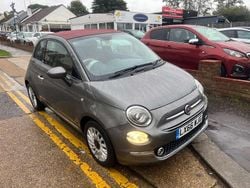 Grey Used 2016 Fiat 500C Lounge Cabriolet | £6,295 (Good price)