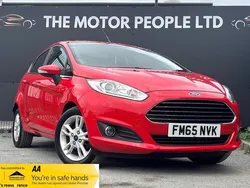 Red Used 2015 Ford Fiesta Zetec Hatchback | £4,995 (Fair price)