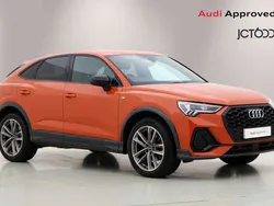Orange Used 2023 Audi Q3 Black Edition SUV | £33,000 (Fair price)