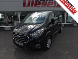 Black Used 2022 Ford Transit Custom Limited Van | £15,989 (Good price)