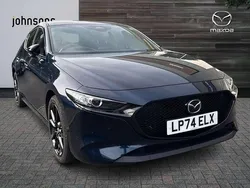 Blue Used 2025 Mazda 3 Homura-Line Hatchback | £20,975