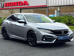Silver Used 2021 Honda Civic Sport Hatchback | £15,771 (Fair price)