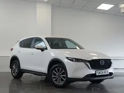 White Used 2024 Mazda CX-5 Center-Line SUV | £21,998 (Fair price)
