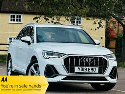 White Used 2019 Audi Q3 S-Line SUV | £14,990 (Fair price)