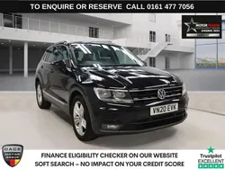 Black Used 2020 VW Tiguan Match SUV | £15,780 (Good price)