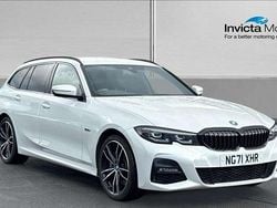 Alpine white gloss Used 2022 BMW 330e M Sport Estate | £20,750 (Good price)