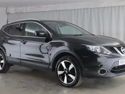 Black Used 2016 Nissan Qashqai N-TEC SUV | £4,840 (Fair price)