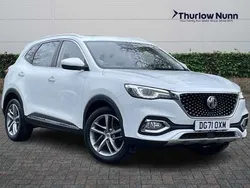White Used 2021 MG HS Exclusive SUV | £15,963 (Fair price)