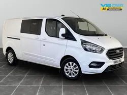 White Used 2019 Ford Transit Custom Limited Van | £17,995 (Fair price)