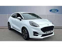 White Used 2023 Ford Puma Gen-E ST-Line SUV | £16,387 (Fair price)