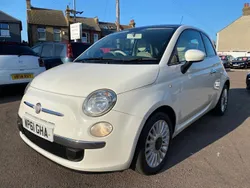 White Used 2012 Fiat 500 Lounge Hatchback | £3,995 (A bit pricey)