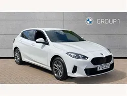 Alpine white New 2025 BMW 120 Sport Line Hatchback | £33,995