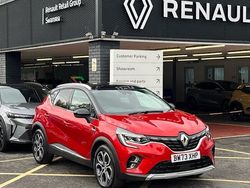 Id metallic flame red Used 2024 Renault Captur Techno SUV | £18,246 (Fair price)