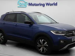 Blue Used 2023 VW T-Cross Black Edition SUV | £15,800 (Good price)