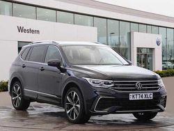 Black Used 2025 VW Tiguan Allspace R-line SUV | £37,999 (Expensive)