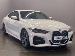White Used 2021 BMW 420 M Sport Coupe | £24,999 (Fair price)