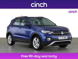Blue Used 2022 VW T-Cross SE SUV | £15,689 (Fair price)