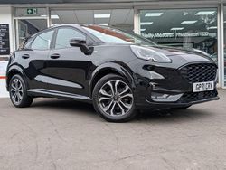 Black Used 2021 Ford Puma ST-Line Hatchback | £13,999 (Good price)