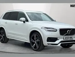 White Used 2019 Volvo XC90 R-Design Pro SUV | £33,969 (Fair price)