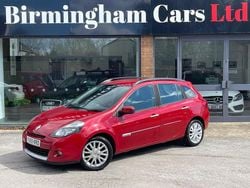 Red Used 2009 Renault Clio GrandTour Dynamique Estate | £1,500