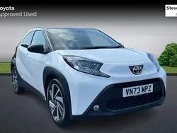 White Used 2023 Toyota Aygo Hatchback | £13,630 (Fair price)