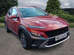 Red Used 2022 Hyundai Kona Premium SUV | £17,399 (Fair price)