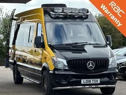 Yellow Used 2018 Mercedes Sprinter Van | £27,000