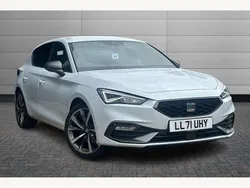 Nevada white Used 2022 Seat Leon FR Sport Hatchback | £17,890 (Fair price)