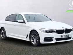White Used 2020 BMW 520 M Sport Sedan | £21,699 (Super price)