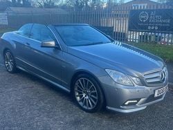 Silver Used 2011 Mercedes E250 Cabriolet | £3,995 (Fair price)