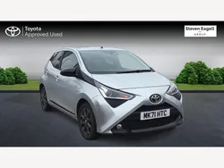 Silver Used 2021 Toyota Aygo Trend Hatchback | £9,823 (Fair price)