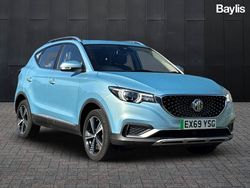Blue Used 2019 MG ZS Exclusive Sedan | £9,285 (Fair price)