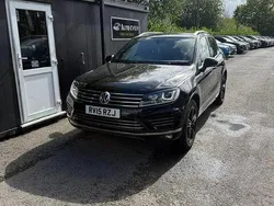 Black Used 2015 VW Touareg R-line SUV | £10,100 (Expensive)