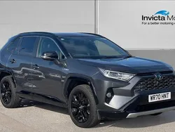 Grey Used 2021 Toyota RAV4 Hybrid SUV | £25,300 (A bit pricey)