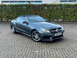 Grey Used 2015 Mercedes E220 AMG line Cabriolet | £8,700 (Fair price)