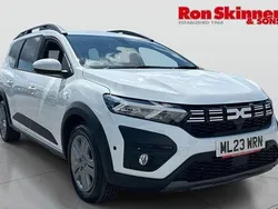 White Used 2023 Dacia Jogger Expression MPV | £18,599 (Expensive)