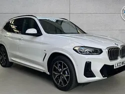 White Used 2023 BMW X3 M Sport SUV | £34,987 (Fair price)
