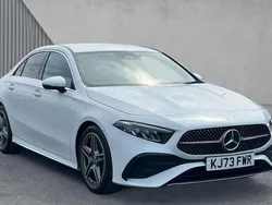White Used 2024 Mercedes A180 Executive Sedan | £26,279 (Fair price)