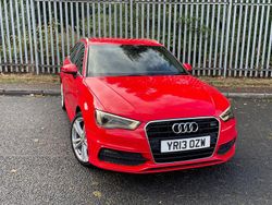 Red Used 2013 Audi A3 S-Line Hatchback | £4,995 (Expensive)