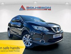 Black Used 2014 Nissan Qashqai Acenta Premium SUV | £7,645 (Good price)