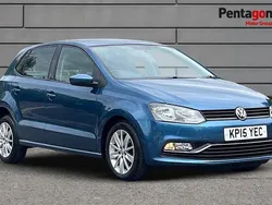 Blue Used 2015 VW Polo SE Hatchback | £6,750 (Good price)