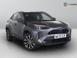 Grey Used 2022 Toyota Yaris Hybrid Design Hatchback | £19,475 (Expensive)