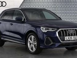 Blue Used 2025 Audi Q3 S-Line SUV | £32,005 (Good price)