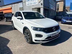 White Used 2020 VW T-Roc R-line SUV | £18,500 (Good price)